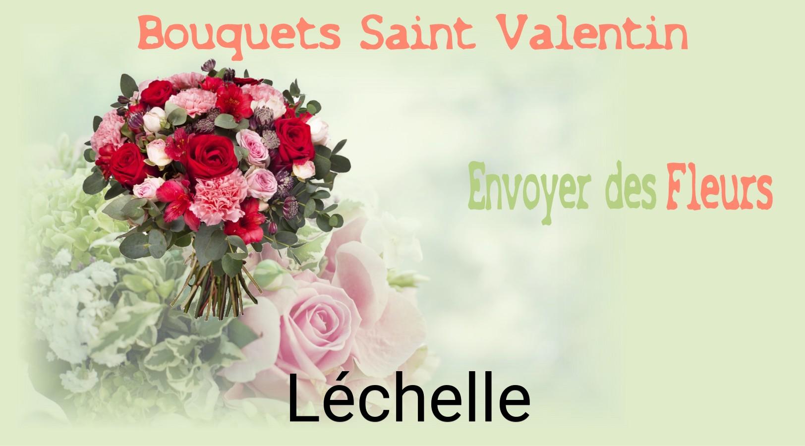 Roses de Saint-Valentin livrées à Léchelle